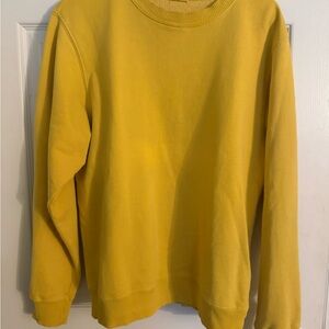 Brandy Melville Yellow Crewneck Sweatshirt